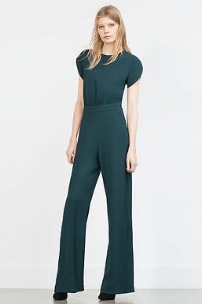 Zara Long Jumpsuit in Green